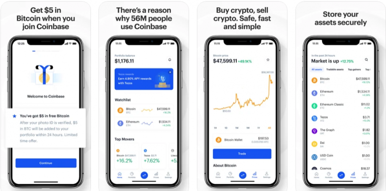 another website like coinbase