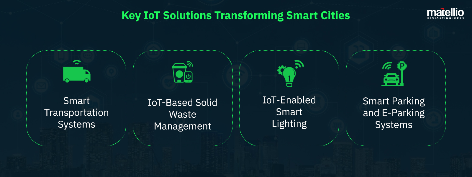 Key IoT Solutions Transforming Smart Cities