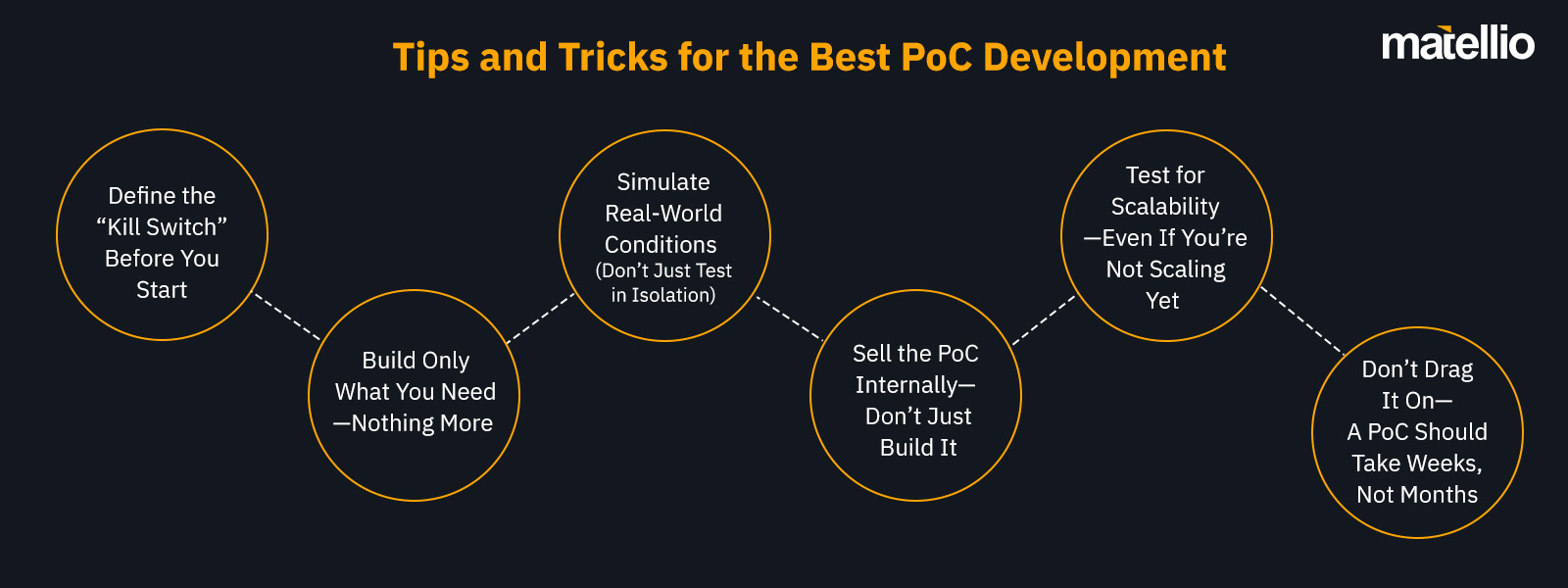 Tips and Tricks for the Best PoC Development