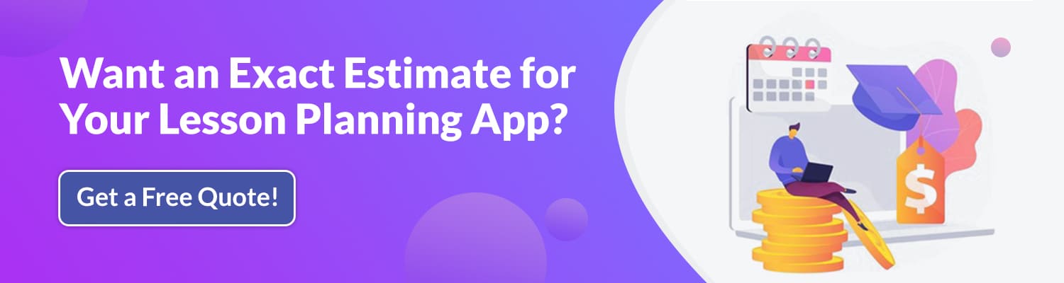 Lesson Planning App