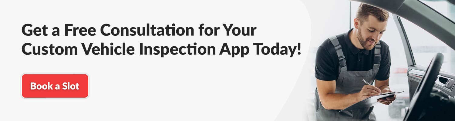 vehicle inspection app development
