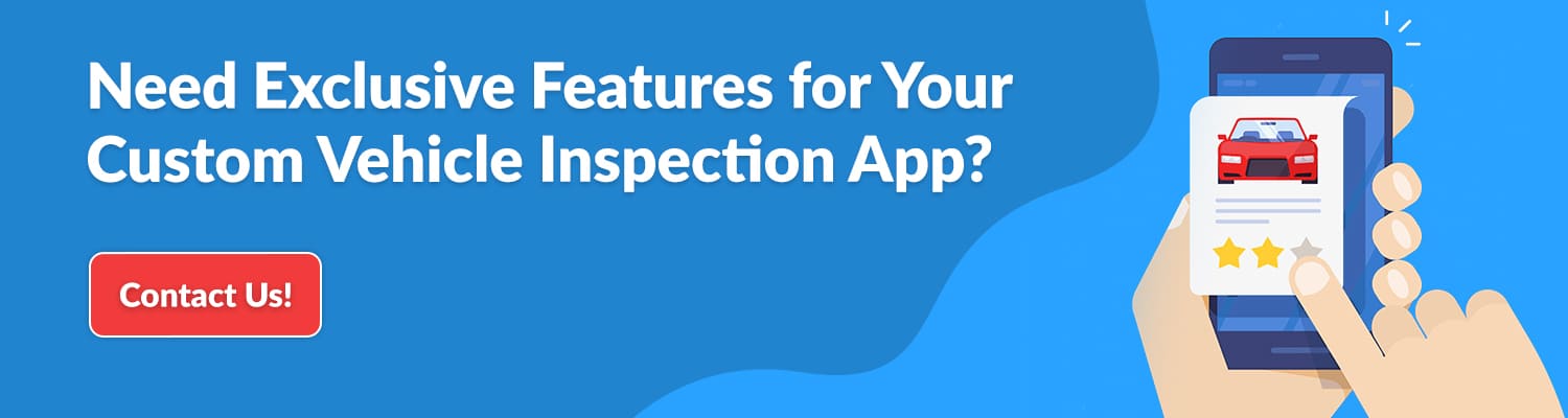 commercial vehicle inspection app development