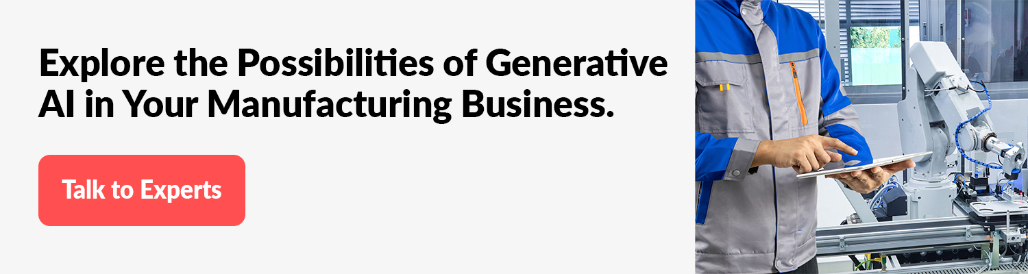 generative ai use cases in manufacturing